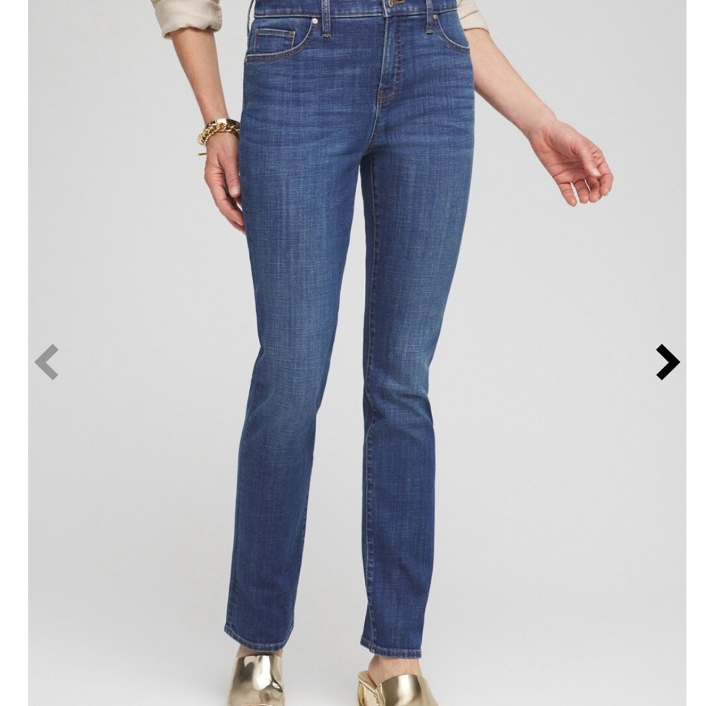 Chicos 6p denim girlfriend fit